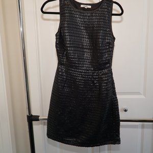 Excellent condition BB Dakota faux leather dress